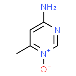 4-Pyrimidinamine, 6-methyl-, 1-oxide (9CI) Structure