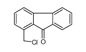 1-(chloromethyl)fluoren-9-one结构式