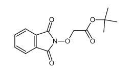 tert-butyl 2-(1.3-dioxoisoindolin-2-yloxy)acetate结构式