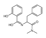 N-[1-(dimethylamino)-1-oxo-3-phenylpropan-2-yl]-2-hydroxybenzamide Structure