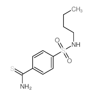 Benzenecarbothioamide,4-[(butylamino)sulfonyl]-结构式