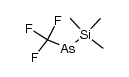 Trimethylsilyl-trifluormethyl-arsin Structure