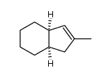 cis-8-Methylbicyclo[4.3.0]non-7-ene结构式