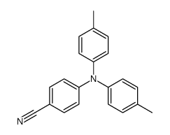 4-(4-methyl-N-(4-methylphenyl)anilino)benzonitrile结构式