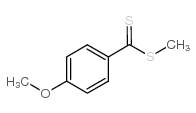 4-methoxy-benzenecarbodithioic acid methyl ester Structure