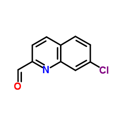 7-Chloro-2-quinolinecarbaldehyde structure