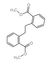 Benzoic acid,2,2'-(1,2-ethanediyl)bis-, dimethyl ester (9CI) structure