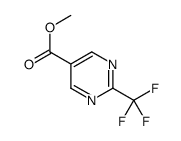 2-(三氟甲基)嘧啶-5-羧酸甲酯结构式