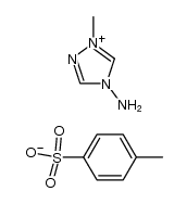 4-Amino-1-methyl-1,2,4-triazolium tosylate结构式