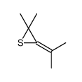 2,2-dimethyl-3-propan-2-ylidenethiirane Structure