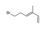 6-bromo-3-methylhexa-1,3-diene结构式
