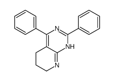 2,4-diphenyl-5,6,7,8-tetrahydropyrido[2,3-d]pyrimidine结构式