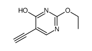 2-ethoxy-5-ethynyl-1H-pyrimidin-6-one结构式