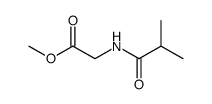 methyl 2-isobutyramidoacetate结构式