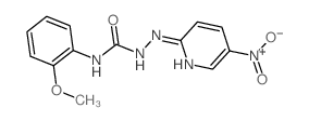 3-(2-methoxyphenyl)-1-[(5-nitropyridin-2-yl)amino]urea Structure