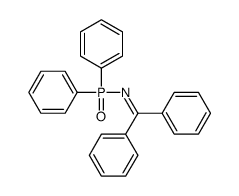 N-diphenylphosphoryl-1,1-diphenylmethanimine结构式