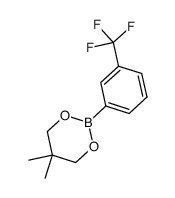 5,5-dimethyl-2-[3-(trifluoromethyl)phenyl]-1,3,2-dioxaborinane picture