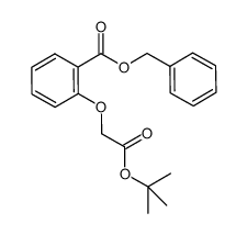benzyl 2-(2-tert-butoxy-2-oxoethoxy)benzoate Structure