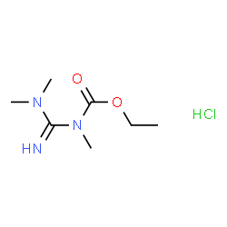 ethyl amidinomethylcarbamate monohydrochloride, dimethyl derivative structure