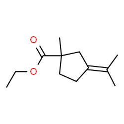 Cyclopentanecarboxylic acid, 1-methyl-3-(1-methylethylidene)-, ethyl ester (9CI) picture