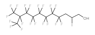 4,4,5,5,6,6,7,7,8,8,9,9,10,11,11,11-hexadecafluoro-2-iodo-10-(trifluoromethyl)undecan-1-ol Structure