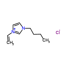 1-vinyl-3-butylimidazolium chloride Structure