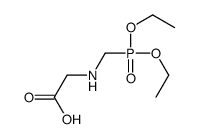 2-(diethoxyphosphorylmethylamino)acetic acid结构式