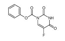 phenyl 5-fluoro-2,4-dioxo-3,4-dihydropyrimidine-1(2H)-carboxylate结构式