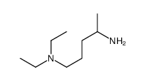 N1,N1-二乙基戊烷-1,4-二胺结构式