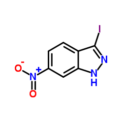 3-Iodo-6-nitro-1H-indazole structure