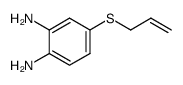 4-(2-propenylthio)-o-phenylenediamine Structure