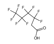 3,3,4,4,5,5,6,6,6-nonafluorohexanoic acid Structure