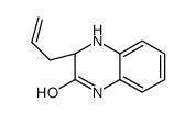 2(1H)-Quinoxalinone,3,4-dihydro-3-(2-propenyl)-,(3R)-(9CI)结构式