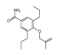 3,5-Dipropyl-4-(2-methylallyloxy)benzamide picture