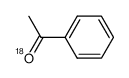acetophenone-18O结构式