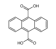 9,10-Anthracenedicarboxylic acid Structure