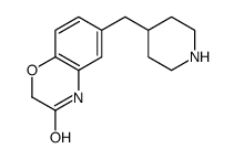 6-(哌啶-4-甲基)-2H-苯并[b][1,4]噁嗪-3(4h)-酮结构式