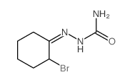 [(2-bromocyclohexylidene)amino]urea结构式