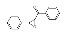 phenyl-(3-phenyloxiran-2-yl)methanone structure