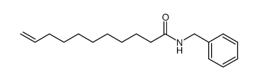 N-benzyl-10-undecenamide Structure