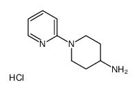 4-Piperidinamine, 1-(2-pyridinyl)-, hydrochloride (1:1) picture