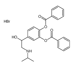 3-O,4-O-dibenzoylisoproterenol结构式