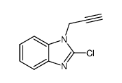 1H-Benzimidazole,2-chloro-1-(2-propynyl)-(9CI) structure