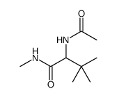 Butanamide, 2-(acetylamino)-N,3,3-trimethyl Structure