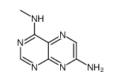 Pteridine, 7-amino-4-(methylamino)- (7CI,8CI) Structure