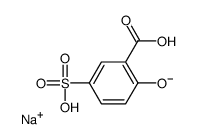 Benzoicacid, 2-hydroxy-5-sulfo-, sodium salt (1:1) picture
