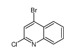 4-bromo-2-chloroquinoline Structure
