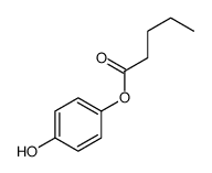 (4-hydroxyphenyl) pentanoate结构式