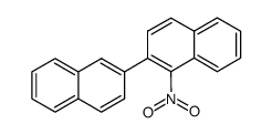 1-Nitro-[2,2']binaphthyl结构式