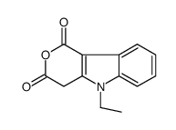 5-ethyl-4H-pyrano[4,3-b]indole-1,3-dione Structure